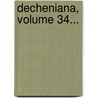 Decheniana, Volume 34... door Naturhistorischer Vereins Der Rheinlande Und Westfalens