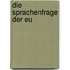Die Sprachenfrage Der Eu