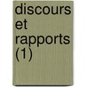 Discours Et Rapports (1) door Maximilien Robespierre
