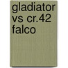 Gladiator Vs Cr.42 Falco door Ludovico Slongo