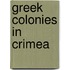 Greek colonies in Crimea