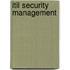 Itil Security Management