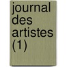Journal Des Artistes (1) door Livres Groupe