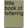 Little Book of Lettering door Emily Gregory