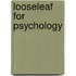 Looseleaf For Psychology