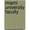 Miami University faculty door Books Llc