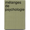 Mélanges de Psychologie door Walid Sarkis