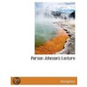 Parson Johnson's Lecture by Unknown