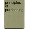 Principles of Purchasing door Faustino Taderera