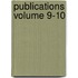 Publications Volume 9-10