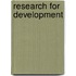 Research for Development