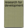 Research for Development door Nicola Jones