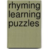 Rhyming Learning Puzzles door Scholastic Teaching Resources