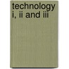 Technology I, Ii And Iii door Jason Mcdonald