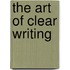 The Art of Clear Writing
