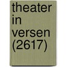 Theater in Versen (2617) by Hugo von Hofmannsthal