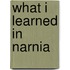 What I Learned in Narnia