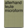 Allerhand Leute microform door Peter Rosegger