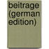 Beitrage (German Edition)