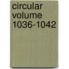 Circular Volume 1036-1042 door Geological Survey