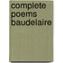 Complete Poems Baudelaire