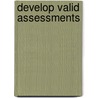Develop Valid Assessments door Patti Shank