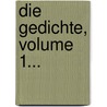 Die Gedichte, Volume 1... by James Macpherson