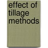 Effect of Tillage Methods door Majid Rashidi
