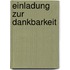 Einladung zur Dankbarkeit