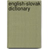 English-Slovak Dictionary door Josef Fronek