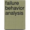 Failure Behavior Analysis door Muhammad Atif Javed