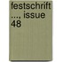 Festschrift ..., Issue 48
