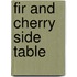 Fir and Cherry Side Table