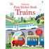 First Sticker Book Trains