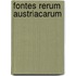 Fontes Rerum Austriacarum