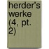 Herder's Werke (4, Pt. 2)