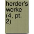 Herder's Werke (4, Pt. 2)