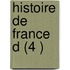 Histoire de France D (4 )