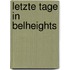 Letzte Tage in Belheights