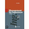 Management Fur Ingenieure door Klaus Müller
