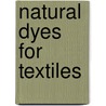 Natural dyes for textiles by V. Narayana Swamy