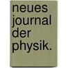 Neues Journal der Physik. by Unknown