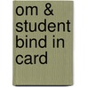 Om & Student Bind In Card door Nicholas Evans
