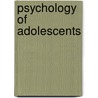 Psychology of Adolescents by Dr. Suneetha Hangal