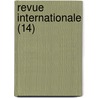 Revue Internationale (14) door Angelo De Gubernatis