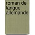 Roman de Langue Allemande