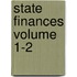 State Finances Volume 1-2