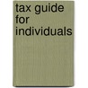 Tax Guide for Individuals door United States Bureau of Revenue
