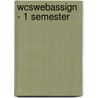 Wcswebassign - 1 Semester by Webassign