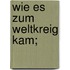 Wie es zum weltkreig kam;